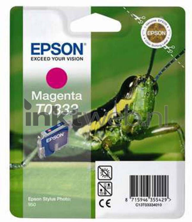 Epson T0333 magenta cartridge