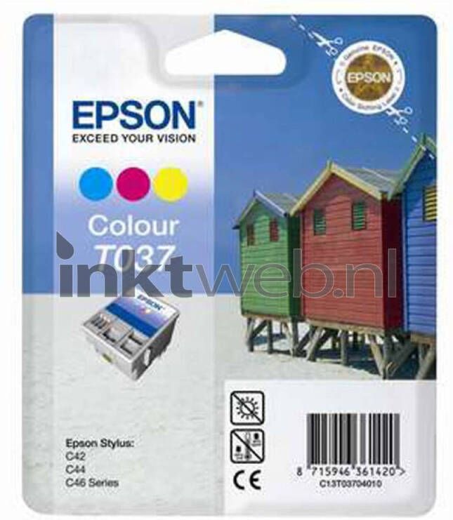 Epson T037 kleur cartridge