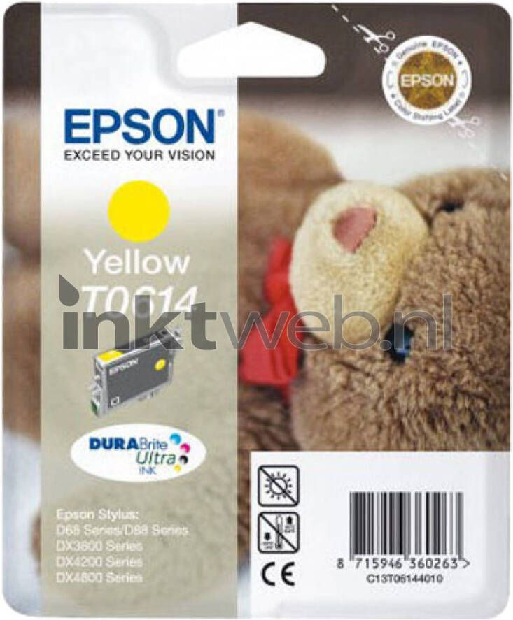 Epson T0614 geel cartridge