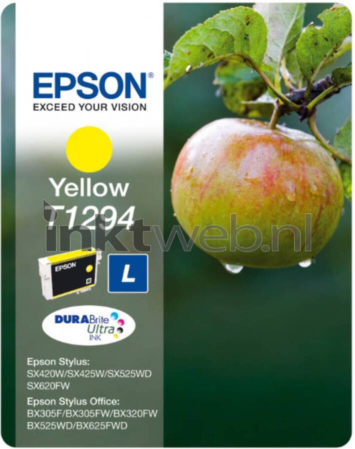 Epson T1294 inktcartridge (geel)