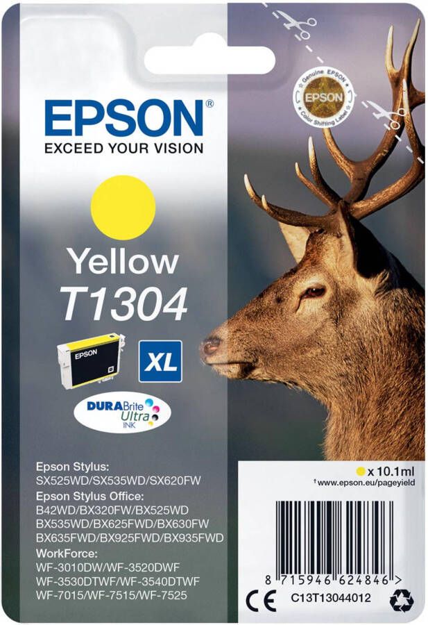 Epson T1304 geel cartridge
