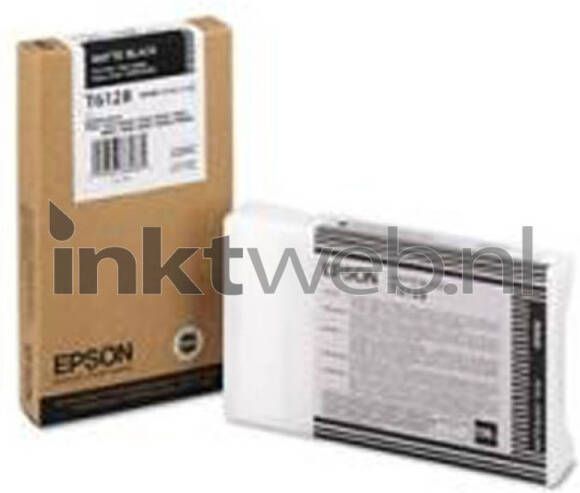 Epson T6128 mat zwart cartridge