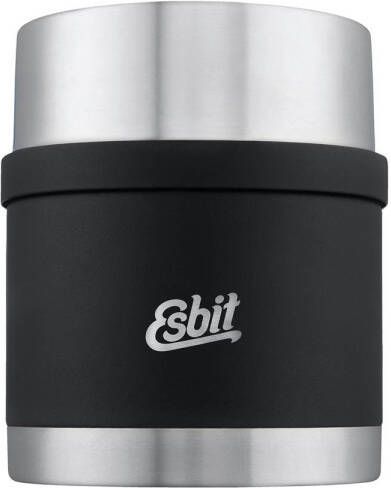 Esbit Sculptor Thermos Voedselcontainer 500 ml RVS Zwart