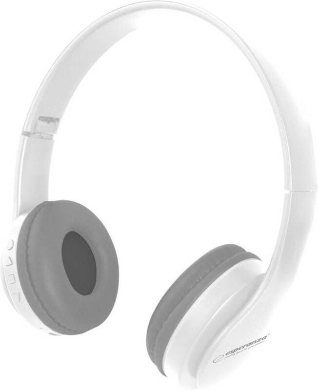 Esperanza Bluetooth hoofdtelefoon EH222W Wit