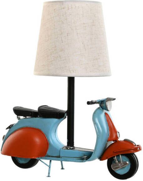 Esprit Bureaulamp Home Blauw Oranje Linnen Metaal 31 x 15 x 34 cm