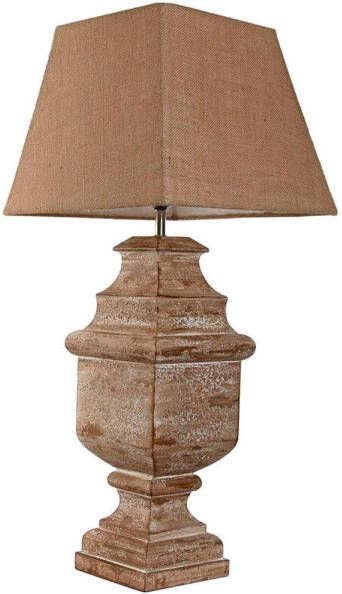 Esprit Bureaulamp Home Bruin Beige 50 W 220 V 35 x 35 x 83 cm