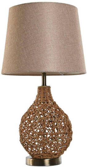 Esprit Bureaulamp Home Bruin Beige Gouden Natuurlijk 50 W 220 V 33 x 33 x 60 cm