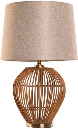 Esprit Bureaulamp Home Bruin Beige Gouden Natuurlijk 50 W 220 V 43 x 43 x 67 cm