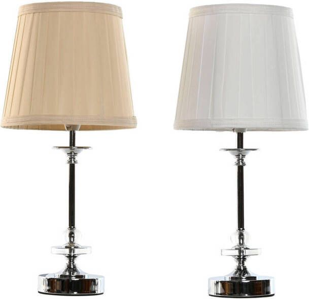 Esprit Bureaulamp Home Wit Beige Metaal 25 W 220 V 20 x 20 x 43 cm (2 Stuks)