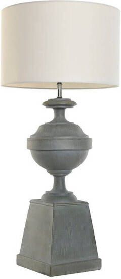 Esprit Bureaulamp Home Wit Grijs Hars 35 5 x 35 5 x 79 cm