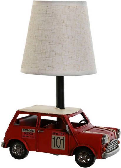 Esprit Bureaulamp Home Wit Rood Linnen Metaal 20 x 14 x 27 cm