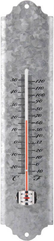 Esschert Design Buiten thermometer oud zink 30 cm Buitenthermometers