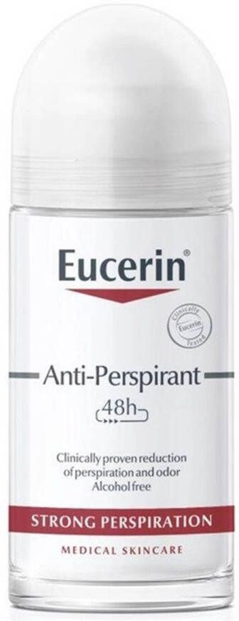 Eucerin 48h Anti-transpirant antitranspirant in een roller 50ml
