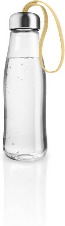 Eva Solo Drinkfles 500 ml Glas Borosilicaatglas Geel