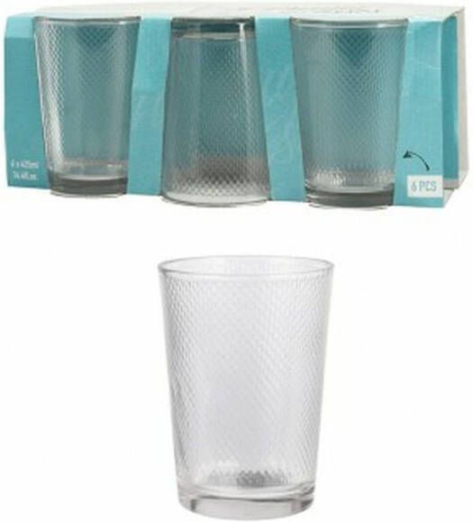 Excellent Houseware Glazenset ye6000770 Transparant Kristal 425 ml (6 Stuks)