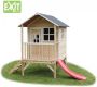 EXIT Toys EXIT speelhuis Loft 300 met glijbaan naturel - Thumbnail 2