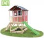 EXIT Toys EXIT speelhuis Loft 500 met glijbaan rood - Thumbnail 2