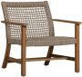 Exotan Outdoor Fauteuil Copper Teakhout en wicker Naturel - Thumbnail 2