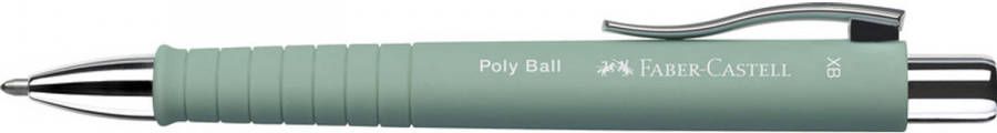 Faber Castell Balpen Faber-Castell Polyball XB mint groen