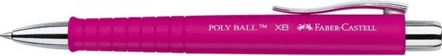 Faber Castell Balpen Polyball XB roze