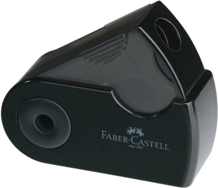 Faber Castell puntenslijper Faber-Castell Sleeve Mini enkel zwart