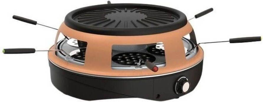 FAGOR 3 in 1 pizzaparty FGAP120 1200 W Pizza raclette grill