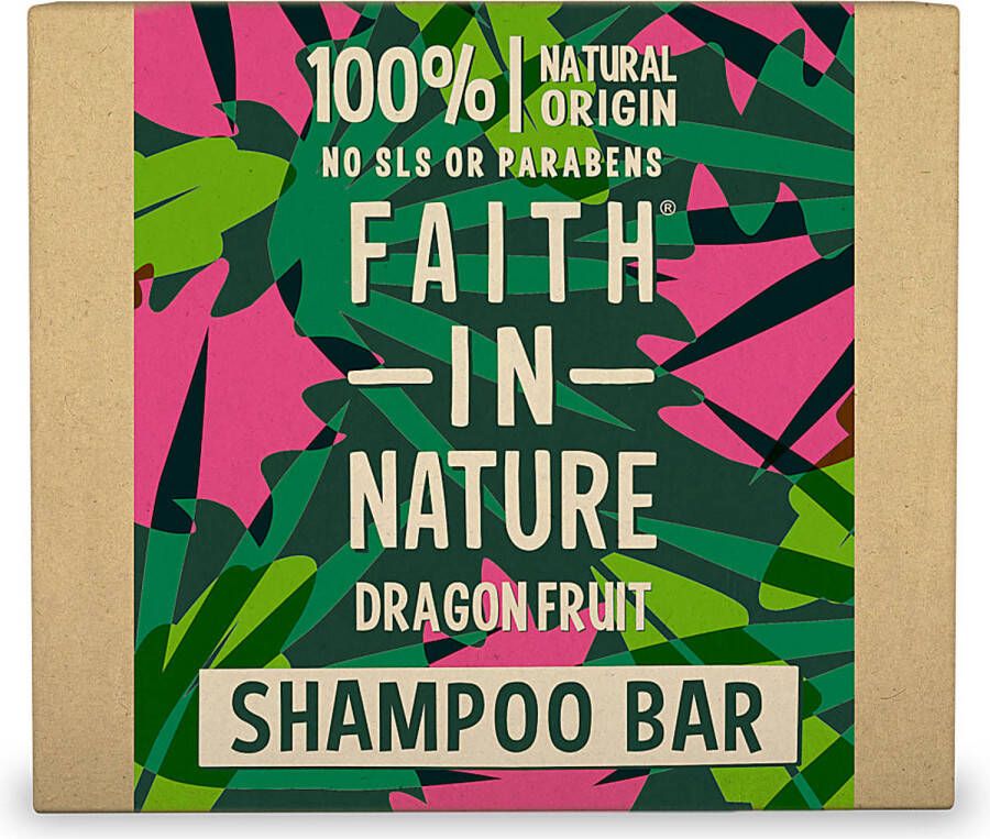 Faith in Nature Dragon Fruit Shampoo Bar 85GR