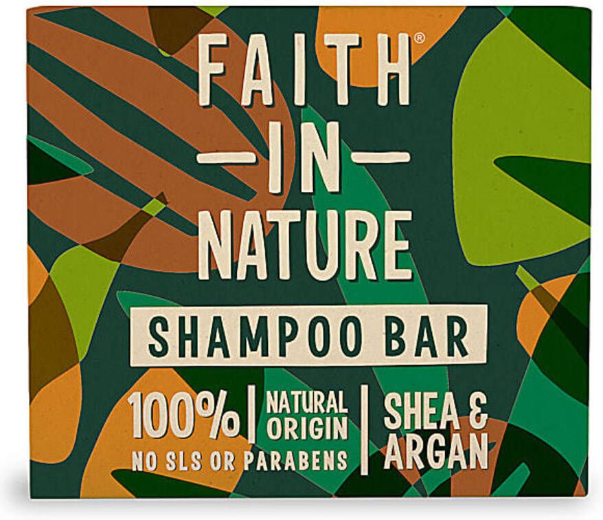 Faith In Nature Shampoo Bar Shea & Argan 85 gr