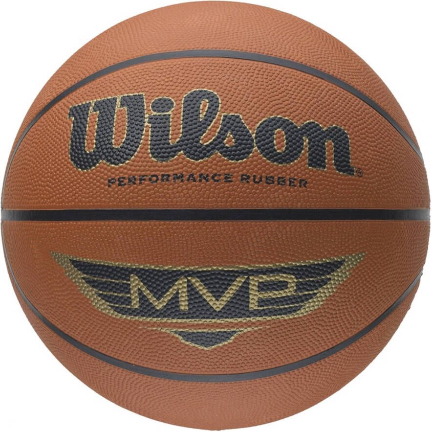 Fan Toys Wilson basketbal MVP rubber oranje