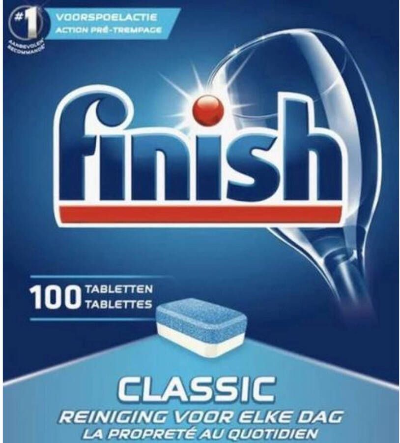 Finish Classic Vaatwastabletten 100 tabletten