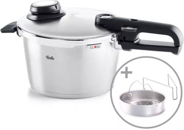 Fissler Vitavit Premium Snelkookpan met Inzet 4 5L