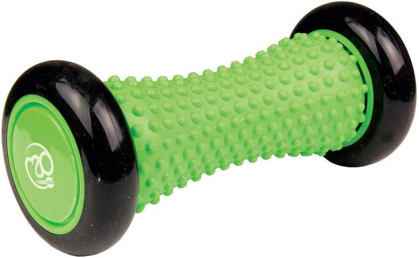 Fitness-Mad foamroller voeten 15 8 x 7 cm TPE zwart groen