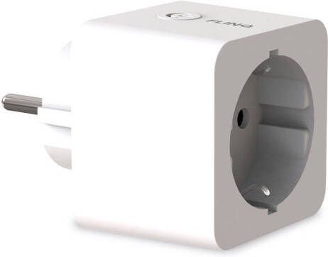 FlinQ Slimme Stekker Smart Plug Incl Tijdschakelaar & Energiemeter 2-pack Wit - Foto 2