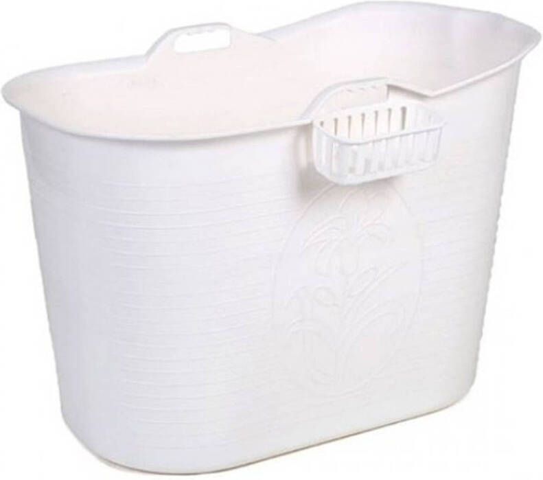 FlinQ Zitbad Voor Volwassenen Bath Bucket Wit 200l