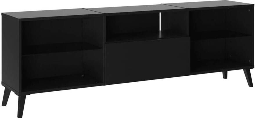FMD TV-meubel 153 5x31 7x52 cm zwart