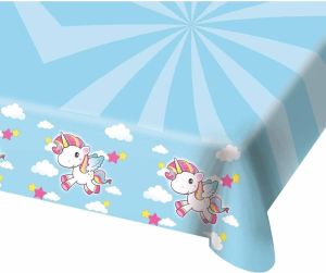 Folat Tafelkleed eenhoorn 180 x 130 cm Feesttafelkleden