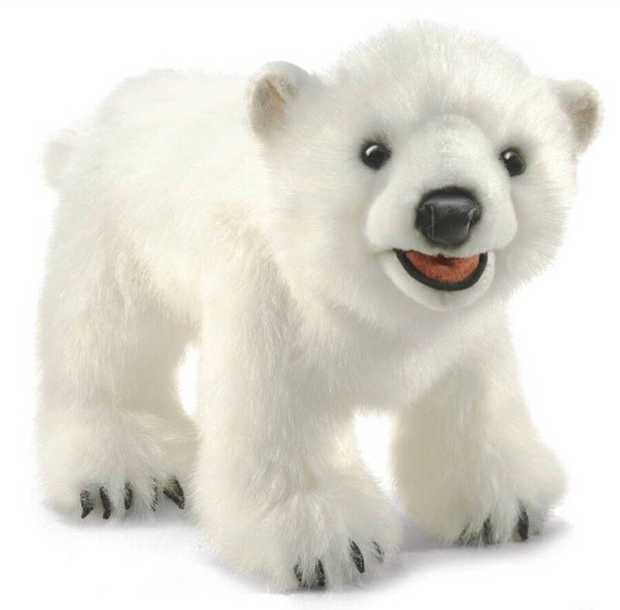 Folkmanis Handpop Ijsbeer Polar Bear Cub Dier 1 stuk(s)