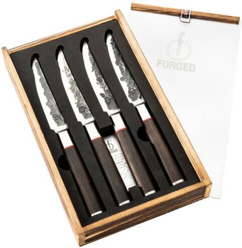 Forged Sebra steakmessen set