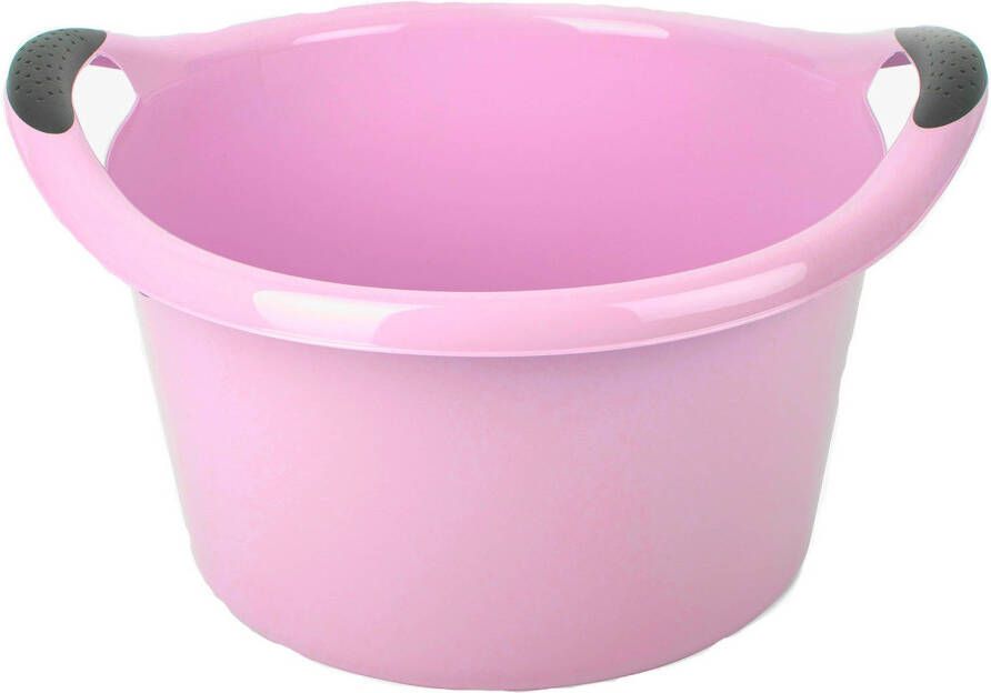 Forte Plastics Afwasbak teil 15 liter licht roze kunststof 42 x 39 5 x 25 cm Afwasbak