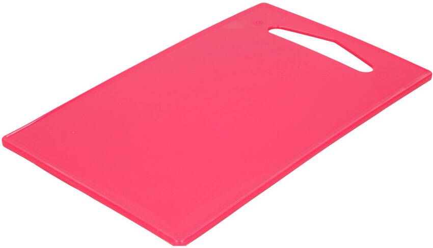Forte Plastics Kunststof snijplanken roze 27 x 16 cm Snijplanken