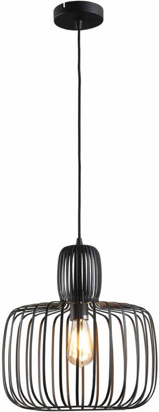 Freelight Hanglamp Costola Ø 45 cm zwart