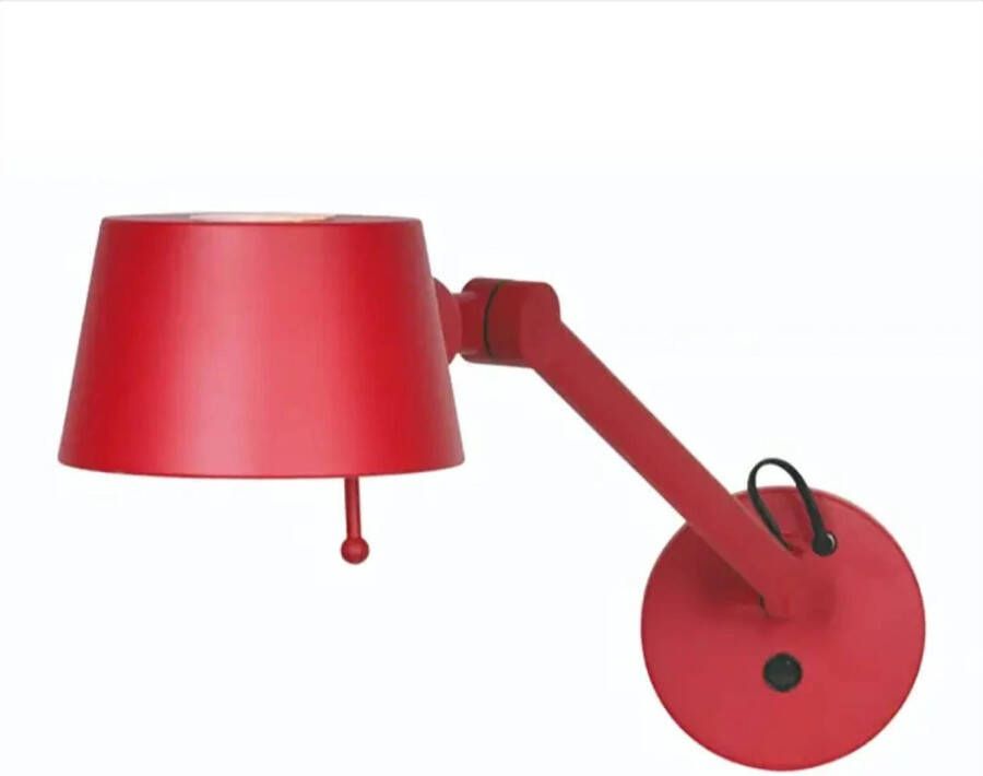 Freelight Wandlamp Sovrano L 61 cm rood