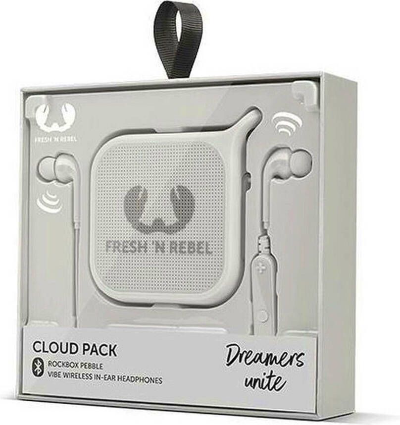 Fresh &apos;n Rebel Cloud Pack Mono Draadloze Luidspreker Grijs