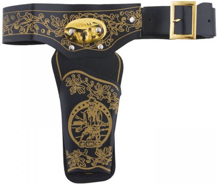 Funny Fashion Verkleed speelgoed cowboys holster voor een revolver pistool voor kinderen Verkleedattributen