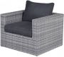 Garden Impressions Toulouse Lounge Fauteuil Cloudy Grey - Thumbnail 2