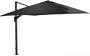 Garden Impressions Hawaii Deluxe zweefparasol 300 x 300 carbon black zwart - Thumbnail 2