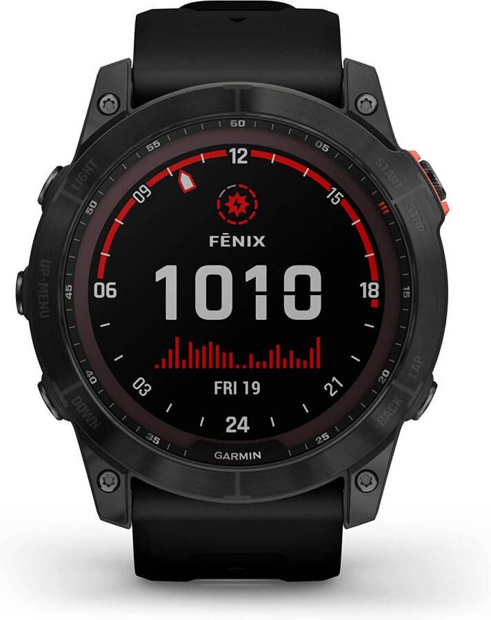 Garmin Fenix 7X Solar 51MM Grijs Zwart