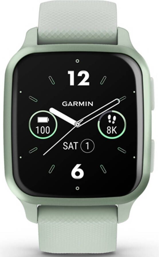 Garmin smartwatch Venu Sq 2 (Mintgroen)