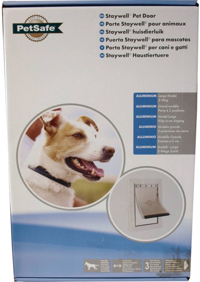 Petsafe hondenluik Slijtvaste flexibele klep Geschikt voor grote honden tot 45 kg (50 26 x 32 91 cm)