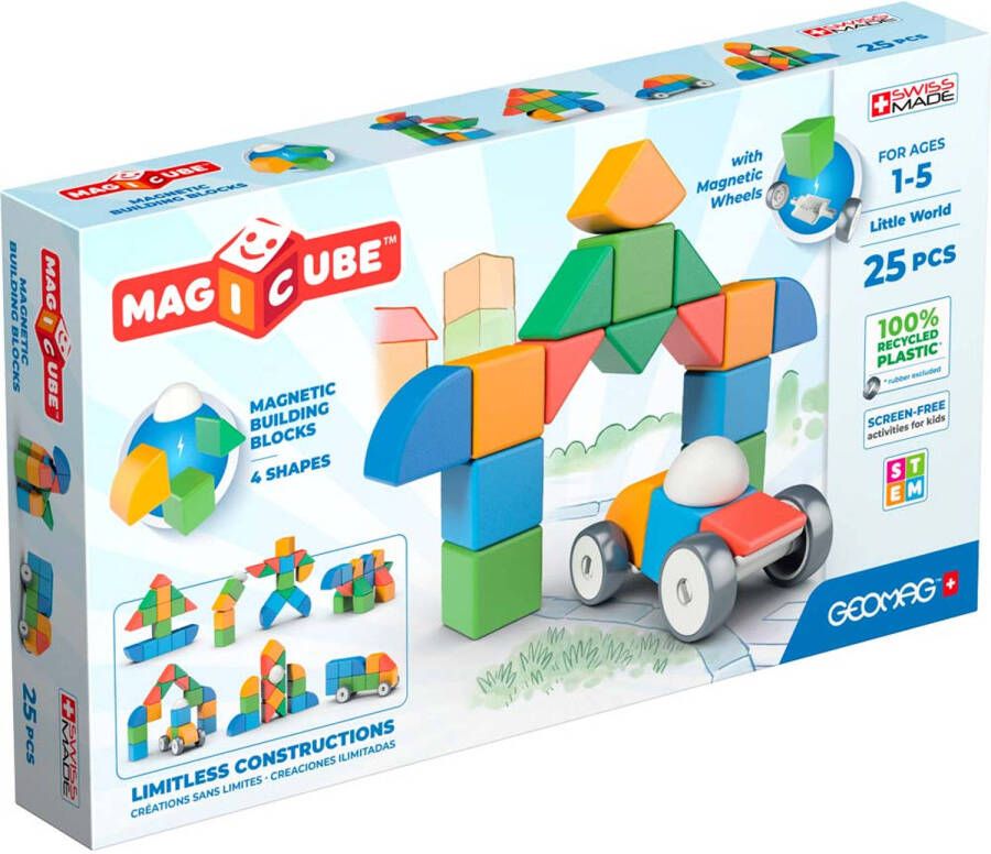 Geomag Magicube Shapes Little World 25 pcs